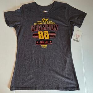 Nascar Dale Earnhardt Jr #88 2004 2014 Daytona 500 Winner T-Shirt Womens XL NWT
